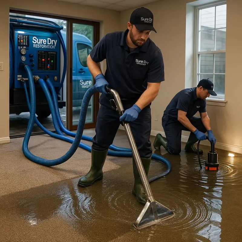Water Extraction and Removal process in Pine City, MN